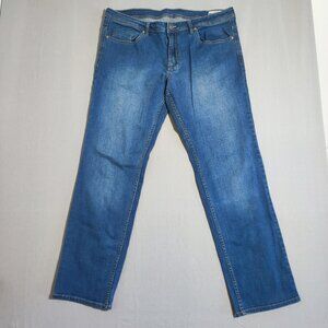 Buffalo Jeans Jack slim straight stretch men's size W38/L34 ink blue